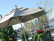 Enjoy our skyline while on break from recording